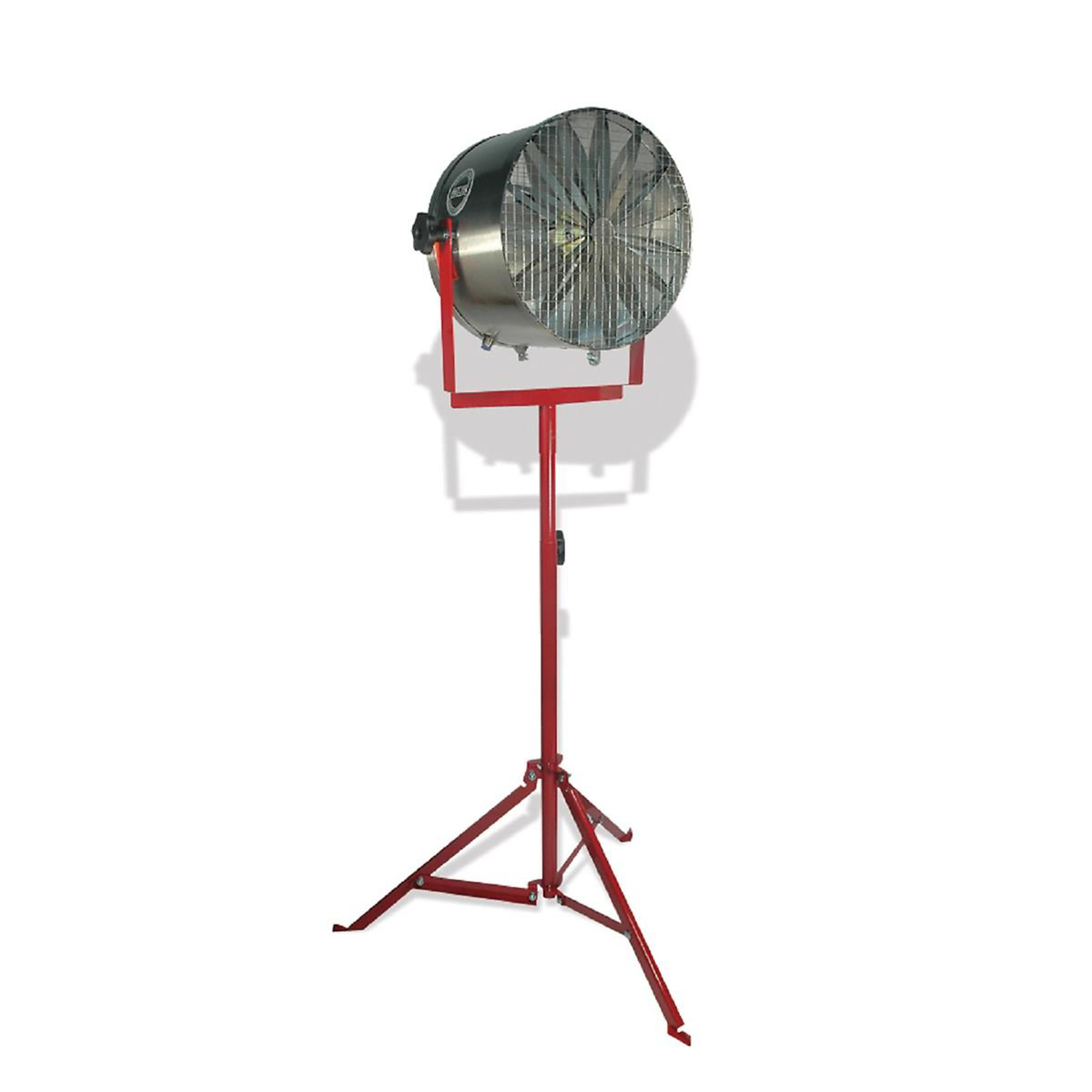 Pro-Tek JetAir Air Dry Fan with Stand — Low Air Consumption, High Air Output, Stainless Steel, Model# PTKAF-08